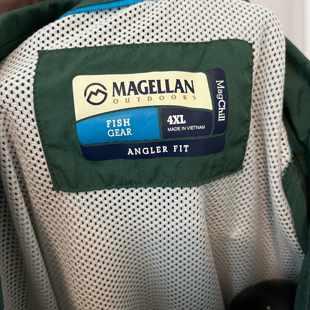LIKE NEW MAGELLAN MAG CHILL ANGLER FIT SHIRT - 4XL - Picture 8 of 9